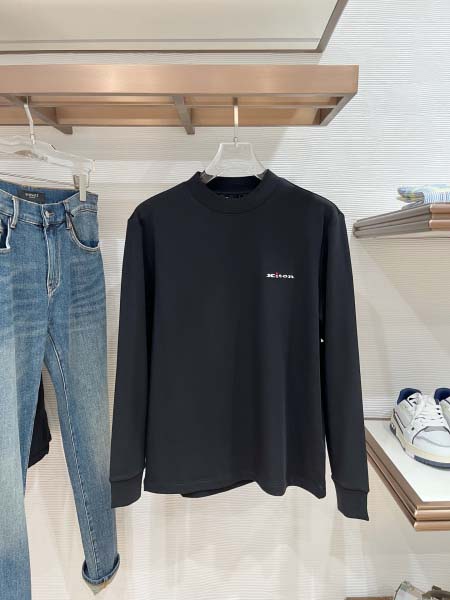 2026年10月26日入荷秋冬新作Kiton長袖Tシャツ高級...