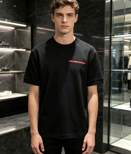 2026年10月26日入荷秋冬新作Prada半袖Tシャツ高級...